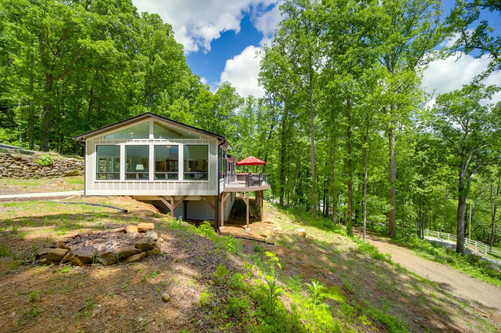 Remote Smoky Mtn Escape With Views And Trail Access! Cullowhee Exterior foto