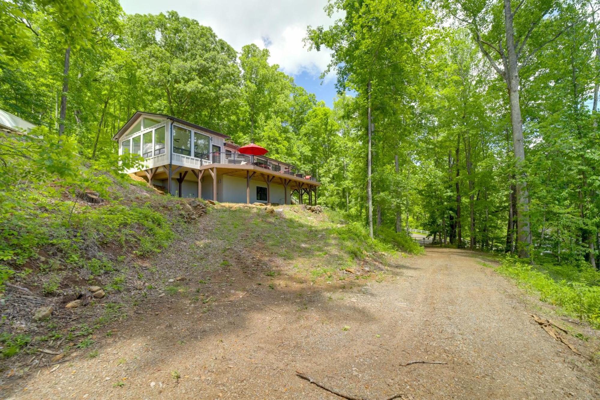 Remote Smoky Mtn Escape With Views And Trail Access! Cullowhee Exterior foto